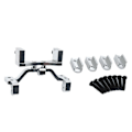 Miniatyrbild 5 av 5: Styrväxel Fast Bas Set för 1/10 C74 1/16 RC Bil, Silver
