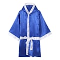 Miniatyrbillede 1 af 5: Konkurrence Trænings Boksning Robe til Unisex Kickboxing Uniform S Blå