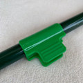 Miniatyrbild 7 av 8: Växthusklämmor för växter Stödande trädgårdshögar Plastnät Ringklämma Ram Shadow Mesh Bar Clip B B