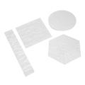 Miniatyrbillede 3 af 8: Harpiks neglekunst plade maling gel farve skål negle display manicure tegnebræt