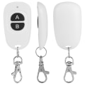 Miniatyrbilde 6 av 8: 433MHz EV1527 1~4-kanals RF trådløs fjernkontrollsender for enkel kontroll 2 knapper