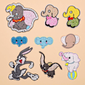 Miniatyrbillede 3 af 5: Broderede Iron-On Patches Sæt med 9 til gør-det-selv-tilpasning af børne- og voksentøj