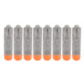 Miniatyrbillede 1 af 8: Soft EVA Dart Safe Foam Dart Kompatibel til Ultra Børn Battle Game Toy GiftSilver