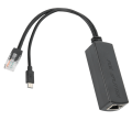 Miniatyrbilde 7 av 8: POE Splitter Strømforsyningsmodul USB Standard Isolasjon Separator Kabel 48V til 5V