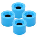 Miniatyrbillede 6 af 8: PUENTE 4 stk 60x45mm Skateboard hjul 78A Longboard Cruiser hjul Erstatningsdele Blå