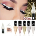 Miniatyrbilde 4 av 8: Glitter Liquid Eyeliner Makeup Eye Liner Stick Vanntett Langvarig Shinning Eyeliner