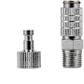 Miniatyrbilde 2 av 5: Airbrush Hurtigkobling Adapter Airbrush Hurtigkobling Kobling Adapter 1/8 Tommers BSP Air Brush Tilkobling