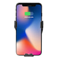 Miniatyrbilde 4 av 8: 10W/7.5W/5W Automatisk gjenkjenning trådløs billaderfeste 360° rotasjon 1500mA lading - Svart