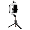 Miniatyrbillede 6 af 8: Trådløs Bluetooth Selfie Stick Fyldlys Stativ Desktop Selfie Stick Foldbar Tripod Stativ