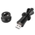 Miniatyrbild 4 av 8: Svart trä schack USB 2.0 Flash Drive U minnesdisk Kompatibel USB1.1(64GB)