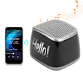 Pikkukuva 8 / 8: Bluetooth 5.0 -kaiutin, muovikotelo, harmaa, langaton handsfree-työpöydän kaiutinlaatikko, harmaa