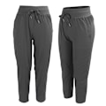 Miniatyrbillede 8 af 8: Kvinde Fitness Joggere Vaskbar Blød Åndbar Snøre Sweatpants til Løb Udendørs Aktivitet (Grå) M