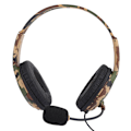 Miniatyrbild 3 av 8: Bärbar huvudmonterad datorspelhörlurar headset för XBOX ONE Grön kamouflage