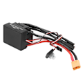 Pikkukuva 6 / 8: 120A vedenpitävä harjaton ESC elektroninen nopeudensäädin lisävaruste sopii 1/8 RC-autoon XT60-liitin