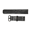 Miniatyrbild 2 av 8: Smartwatch handledsrem av läder, anti-förlorad ersättningsrem, 20 mm bredd för Amazfit GTS 3 2 Bip S UBlack