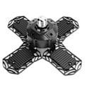 Miniatyrbilde 5 av 8: 80W 96LED Gruvelampe E27/E26 Base 4 Blad Deformerbar Industriell Takvifte Garasjelys 85‑265V