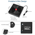 Pikkukuva 3 / 5: Ulkoinen DVD-asema, kannettava USB 3.0 ja Type C -poltin CD/VCD/DVD/CD-ROM-kortinlukija USB DVD-asema Windows- ja Mac IOS -pöytätietokoneille