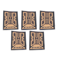 Pikkukuva 1 / 8: 5 kpl puhelinsignaalitarrat PCB Black Gold -puhelimen signaalin parannustarrat vuorikiipeilyyn