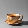 Miniatyrbillede 4 af 5: Kaffe Te Kop og Underkop Sæt Benporcelæn Keramisk Europæisk Stil Latte Kopper Tekopper Udsøgt Morgenmadskop Kan Bruges Som Blandede Drikkevarer Vand Cocktail