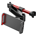 Pikkukuva 2 / 5: Auton tablettiteline. Auton pääntuen puhelimen ja tabletin teline, jossa on universaali 360° kierto tableteille ja puhelimille 4,7–11 tuuman kokoisille.