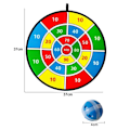 Miniatyrbild 7 av 8: Barn Dart Board Set Dart Board med 8 Sticky Balls Säker Dart Game Dart Board för barn Födelsedagspresent