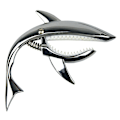 Miniatyrbild 1 av 4: Black Shark Zink-legering Elektrisk Akustisk Klassisk Gitarr Ukulele Stämningsklämma Fjäder