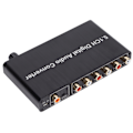 Miniatyrbild 4 av 8: AY77 5.1CH DAC Converter Audio Decoder Digital Optisk Koaxial för Toslink till RCA 3,5 mm Jack för Xbox för PS4 för TV