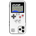 Miniatyrbilde 1 av 4: Høykvalitets Gameboy-deksel for iPhone 13 12 11 Pro Max Plus - Retro Spillkonsolldeksel Hvit For iPhone 13Pro