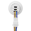 Miniatyrbillede 2 af 5: Mini bevægelsessensor lyskontakt 110-220v Pir sensor Smart detektion Tidsforsinkelse Justerbar infrarød