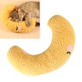 Miniatyrbillede 3 af 6: Komfortabel U-formet kæledyrsnakkepude for bedre søvn og ledaflastning gul yellow