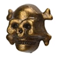 Miniatyrbild 3 av 8: 150 set Skull Rivets, enkel 13x12mm DIY Making Ghost Head Bronze Punk Galvanisering Utseende Skull Button