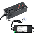 Miniatyrbild 8 av 8: Digital temperaturregulator termostat för reptilinkubator växthus akvarium EU-kontakt 220V