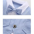 Miniatyrbilde 3 av 5: Gentleman Grey Bryllupsdress for Små Gutter