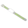 Miniatyrbild 8 av 8: Andningsbart watch i silikon med skyddande bumperfodral Case Passar för Mi Band 7 Pro Grå grönt och vitt case