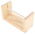 Pikkukuva 5 / 8: Kaksinkertainen langanpidike, ranskalainen käsintehty puinen lankakela, naru, kutomislisävarusteet 24 cm