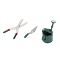 Miniatyrbillede 4 af 8: Dukkehus Have Værktøj 1:12 Vandkande Spade Saks Holdbar Legering Miniature Havearbejde Værktøjer til Dukkehus Grøn