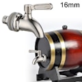 Miniatyrbillede 1 af 5: Holdbar Drikkevare Dispenser Udskiftningshane, poleret rustfrit stål, Vanddispenser Udskiftningshane, Passer til Andre Tyngdekraft Filtreringssystemer