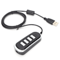 Pikkukuva 2 / 8: Puhelinkeskushanteen kuulokemikrofonin sovitin, 3,5 mm naaras - USB uros