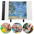 Pikkukuva 6 / 8: 6 kpl:n set diamond painting LED-valot taidetarvikkeet valopaneelin läppäkirjasarja A4