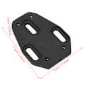 Miniatyrbillede 7 af 8: 1 par hurtigudløsende cykelsko Cleat Cover Adapter Converter For Speedplay Zero (A)