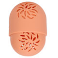 Pikkukuva 1 / 8: Meikkisienen case Pölytiivis kannettava blender case Coral Orange
