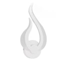 Miniatyrbillede 3 af 8: LED væglampe flammeformet simpelt design akryl aluminiumlegering væglampe til studie korridor soveværelse 85‑265V