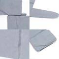 Miniatyrbild 4 av 5: 10-pack Stenliknande Kantstöd för Trädgårdsgräsmatta Grå 245cm Rabatter Låssystem Flexibel Kantstaket