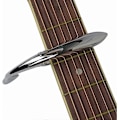 Miniatyrbild 3 av 5: (Silver) Gitarr Capo Zinklegering Haj Capo för Akustisk och Elektrisk Gitarr med Bra Handkänsla, Inget Bandrassel och Hållbar