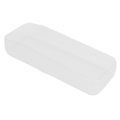 Miniatyrbilde 3 av 8: Manual Razor Travel Case Portable Transparent Pustende barberhåndtak Oppbevaringsbeskyttelsesboks
