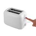 Miniatyrbillede 4 af 5: Ultra Kompakt Brødrister med Justerbare Bruningsniveauer og Automatisk Afbrydelse