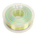 Miniatyrbillede 4 af 8: PLA Filament Farvegradient Regnbue Multifarvet Silkeblank 1,75 mm 3D-printer Filament