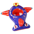 Miniatyrbillede 5 af 8: Flyvemaskine Baby Svømme Float Spædbarn Oppustelig Flyvemaskine Float Børn Svømme Float Båd