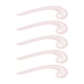 Miniatyrbillede 8 af 8: 5 stk Kommaformet kurvelineal Transparent 3231 DIY fransk syninglineal til mønsterlinealer Syning til skrædderdesignere