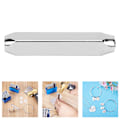 Miniatyrbild 6 av 8: 6 mm 1/4 tum kolstål design stämpel stansningsverktyg för DIY läder trä smycken hantverk diamant